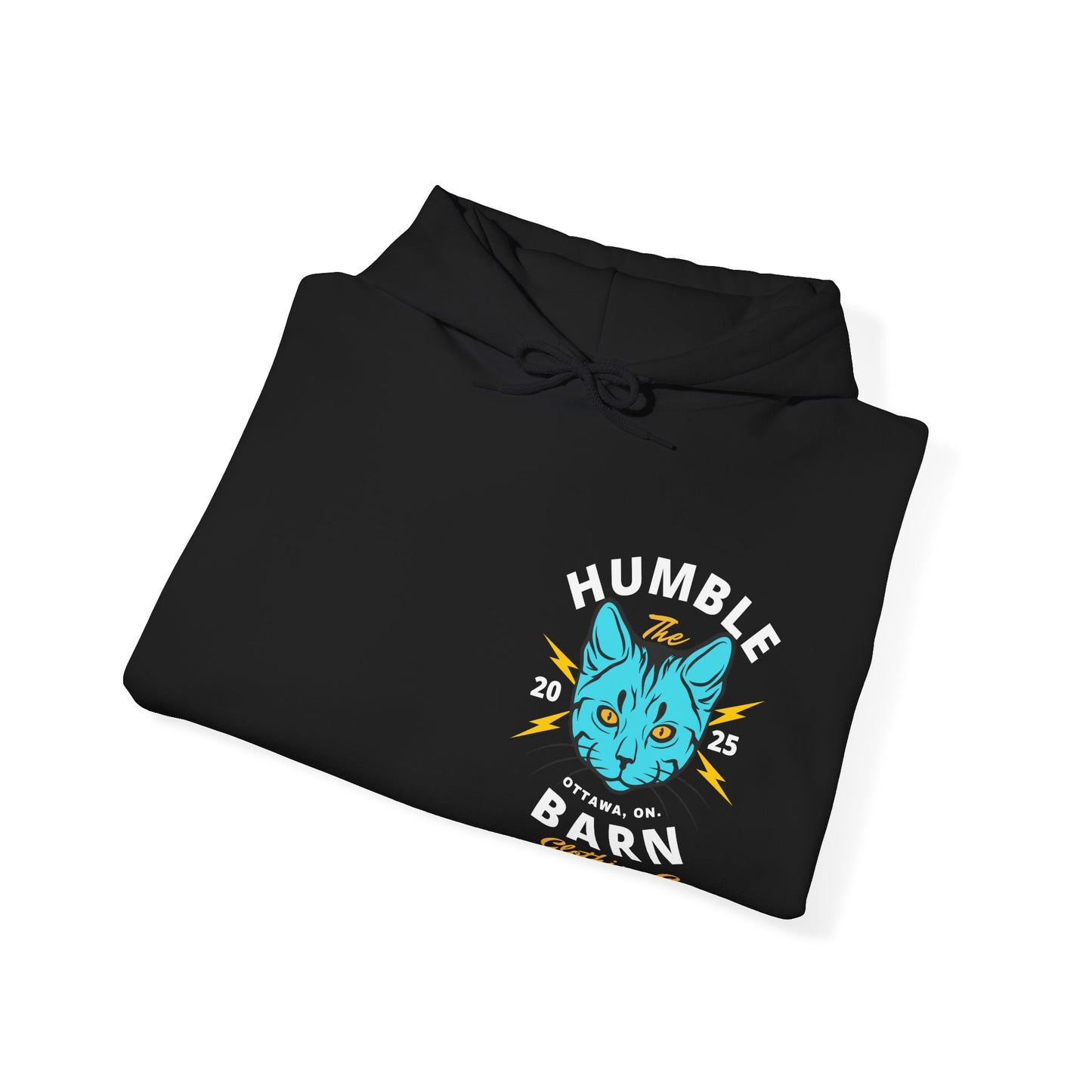 THBCC. ELECTRIC BARN CAT HOODIE