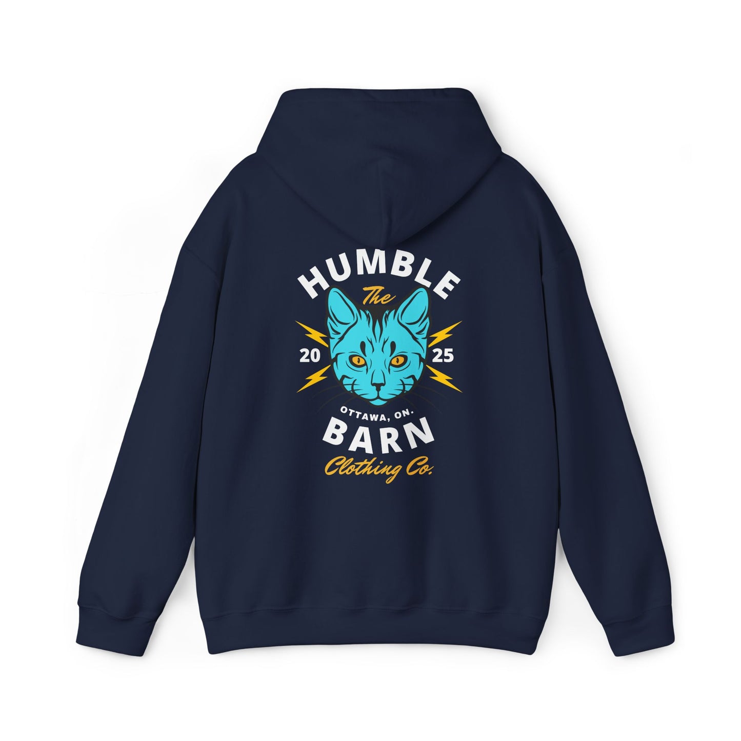 THBCC. ELECTRIC BARN CAT HOODIE
