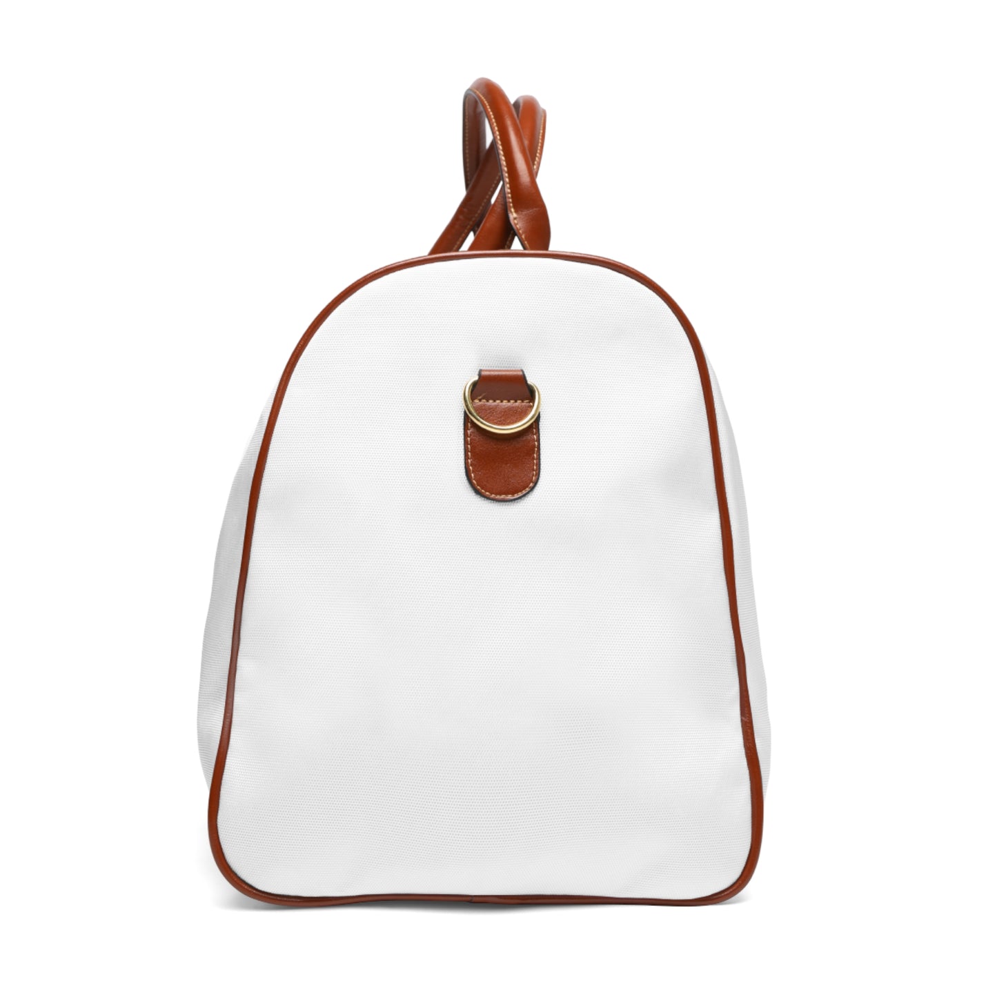 VINTAGE BOUNDED LEATHER TRAVEL BAG