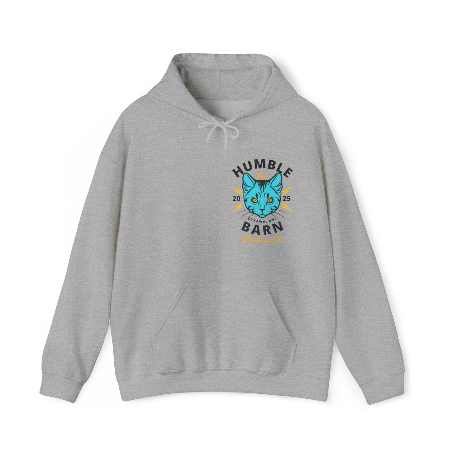 THBCC. ELECTRIC BARN CAT HOODIE