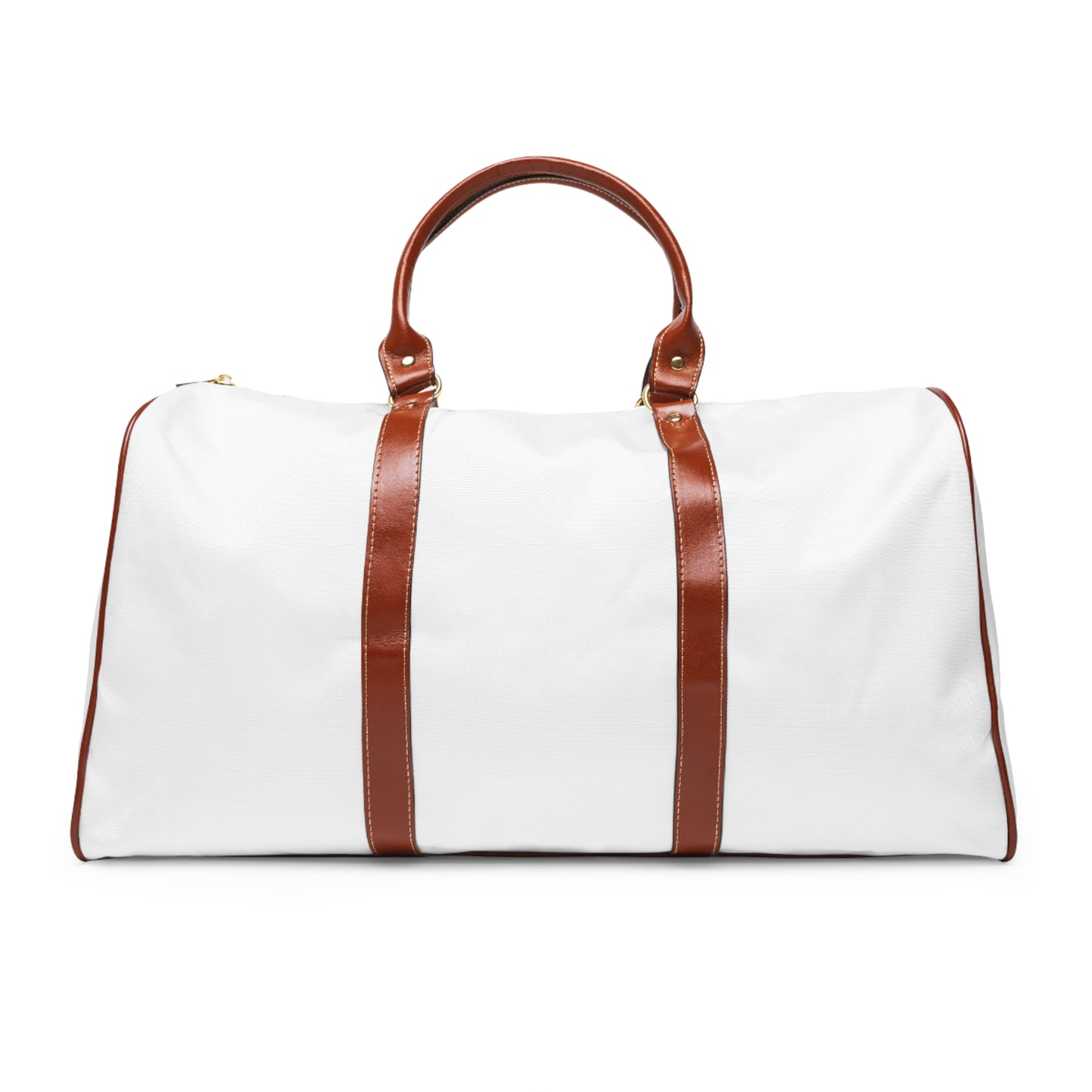 VINTAGE BOUNDED LEATHER TRAVEL BAG