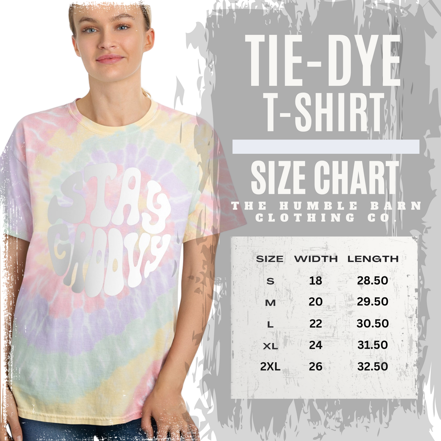 STAY GROOVY TIE-DYE TEE