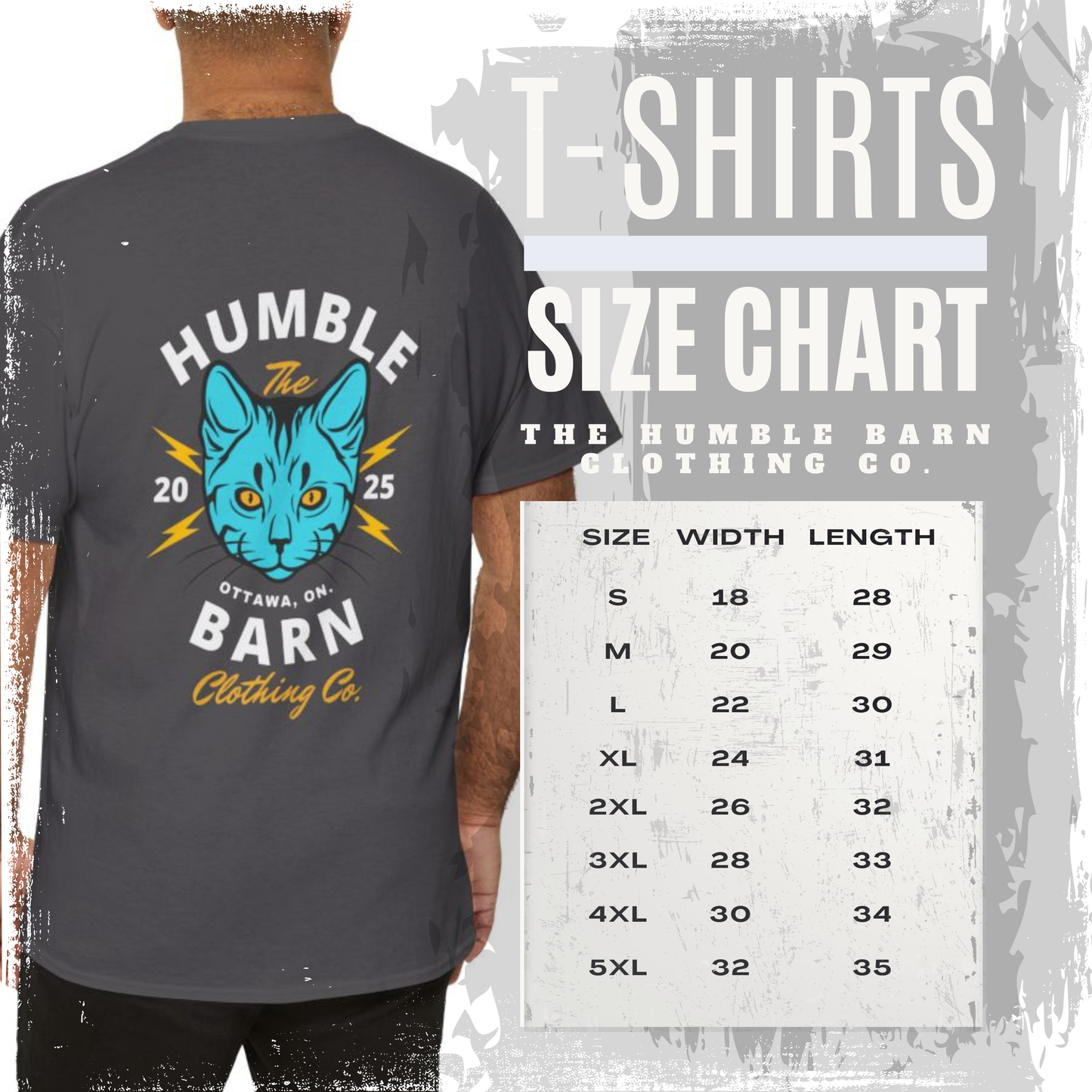 THBCC ELECTRIC BARN CAT TEE