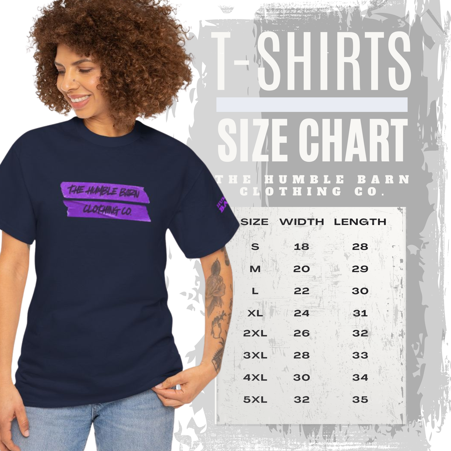 THBCC PURPLE TAPE TEE