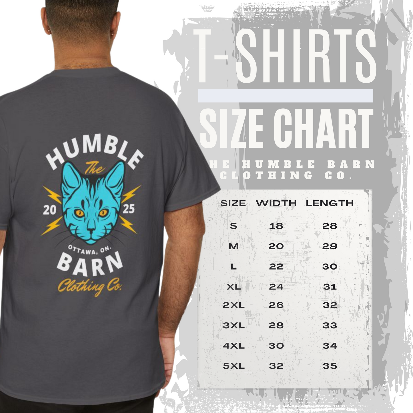 THBCC ELECTRIC BARN CAT TEE
