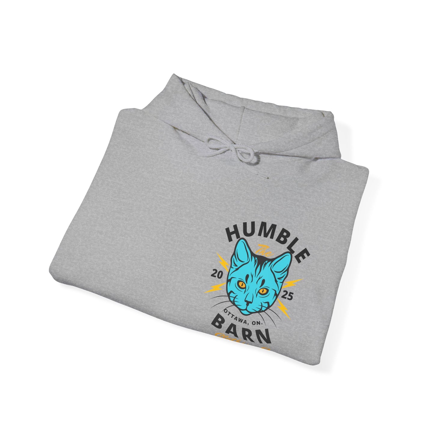 THBCC. ELECTRIC BARN CAT HOODIE