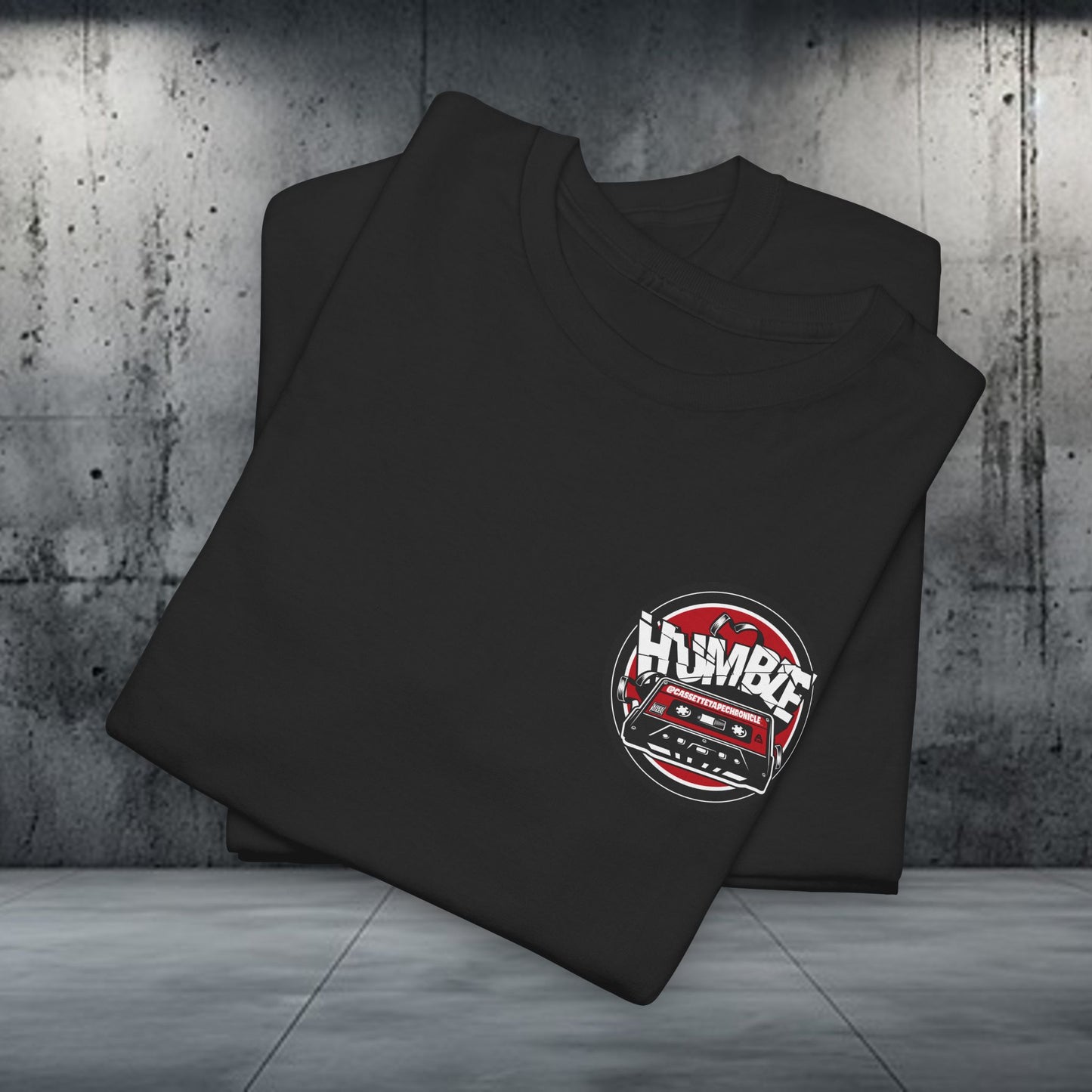 HUMBLE'S CASSETTE TAPE CHRONICLE LOGO T-SHIRT