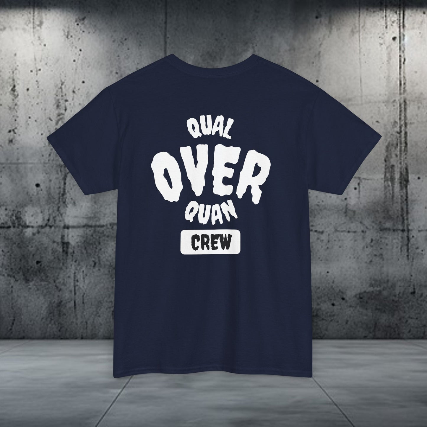 QUAL OVER QUAN CREW T-SHIRTS