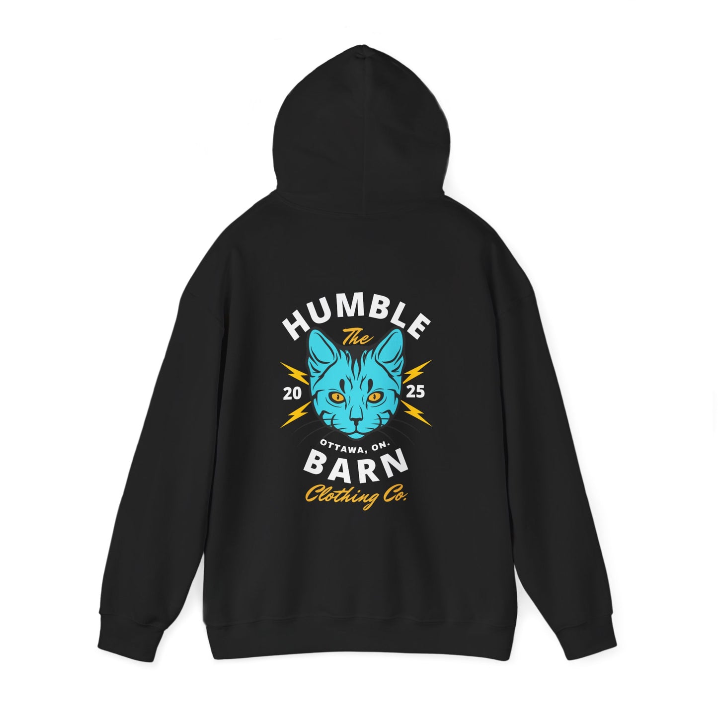 THBCC. ELECTRIC BARN CAT HOODIE
