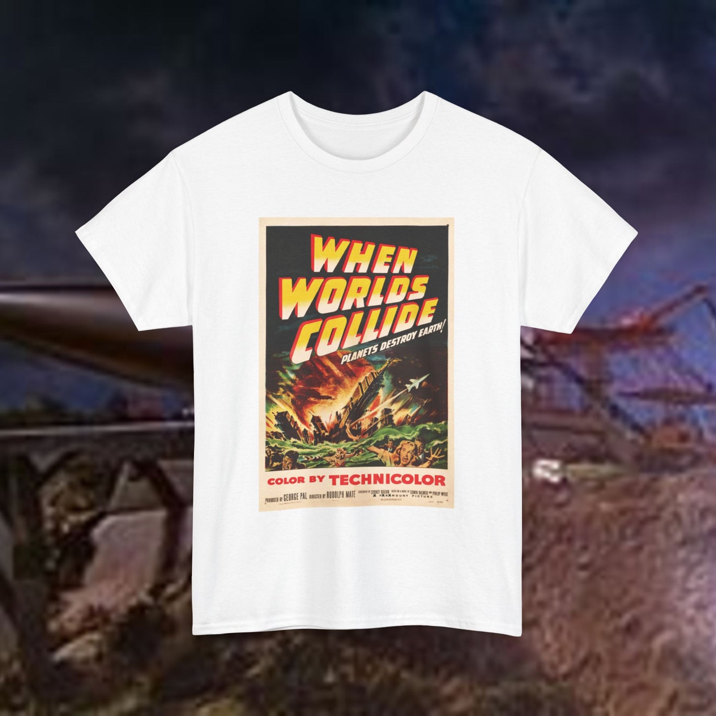 WHEN WORLDS COLLIDE T-SHIRT