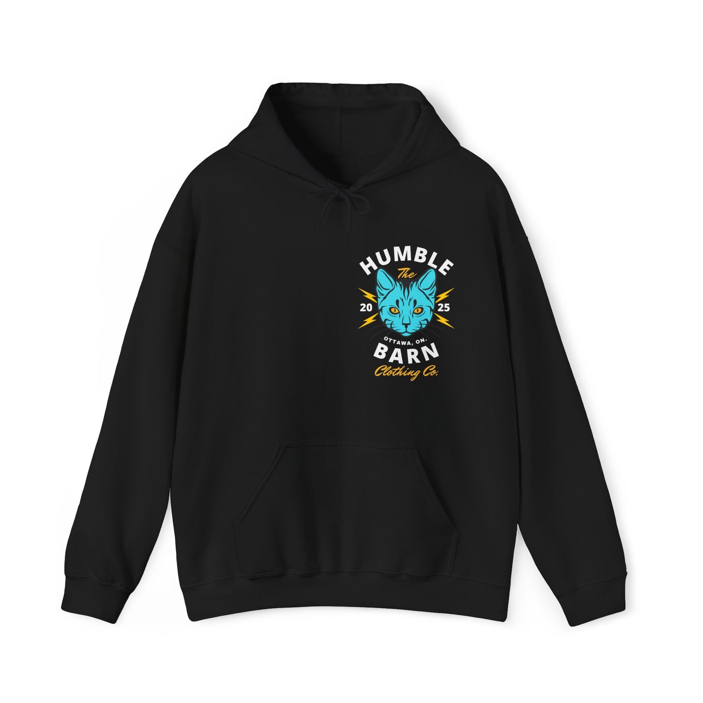 THBCC. ELECTRIC BARN CAT HOODIE