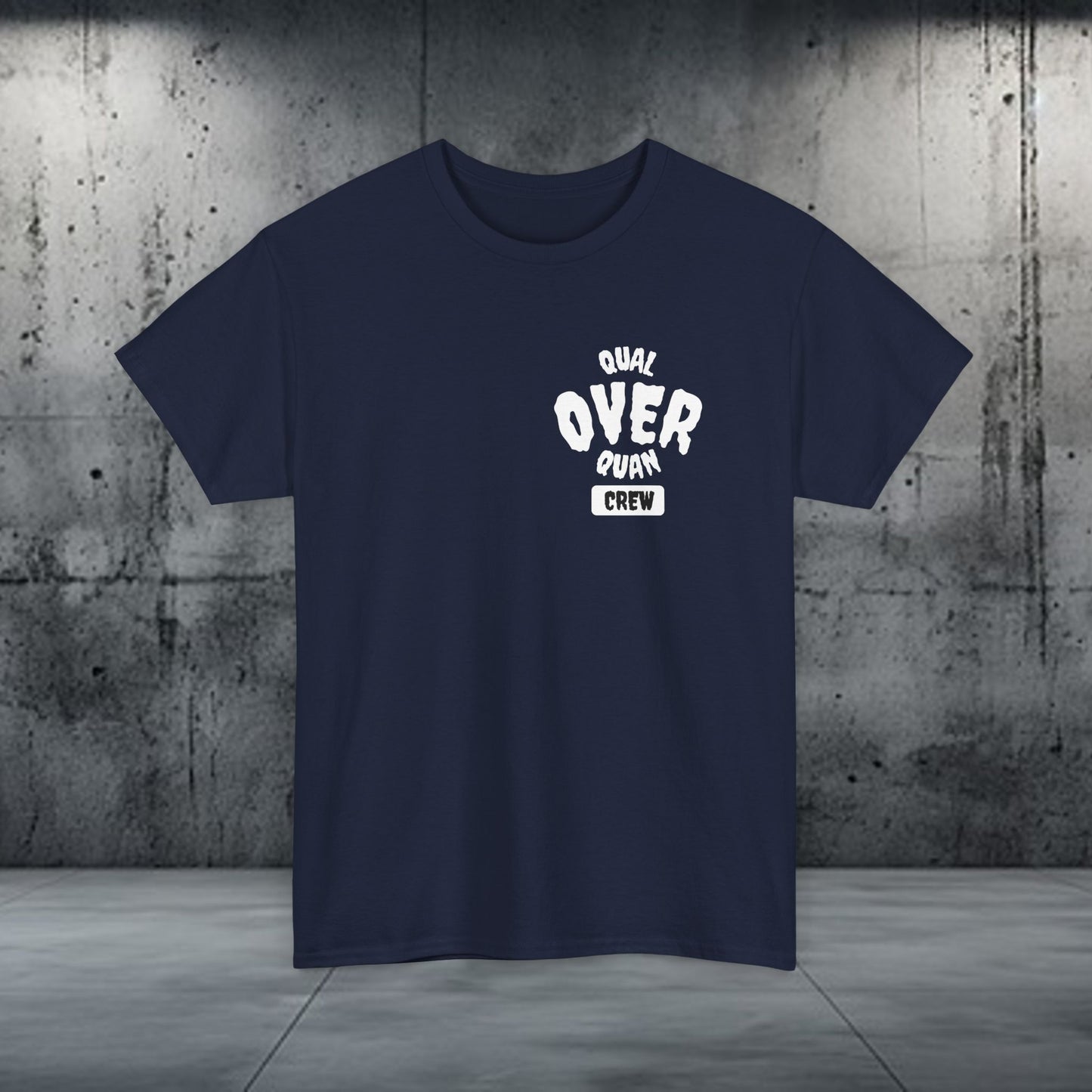 QUAL OVER QUAN CREW T-SHIRTS