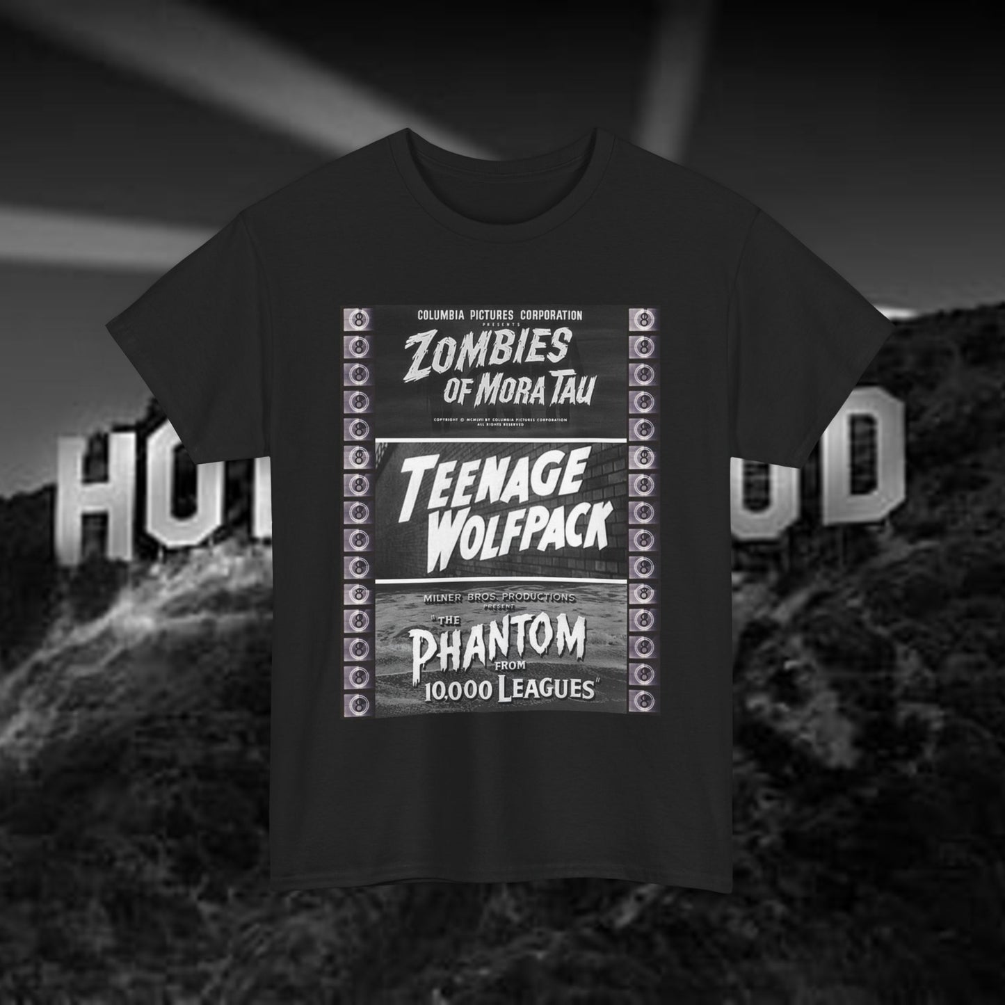 VINTAGE HOLLYWOOD HORROR T-SHIRT