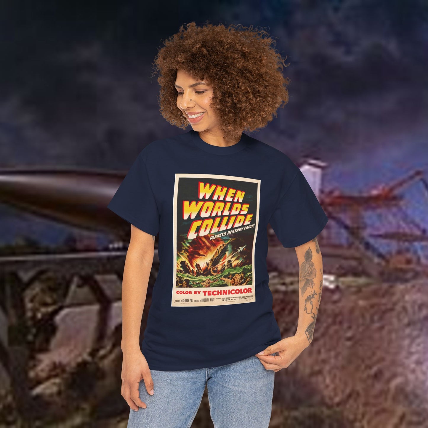 WHEN WORLDS COLLIDE T-SHIRT