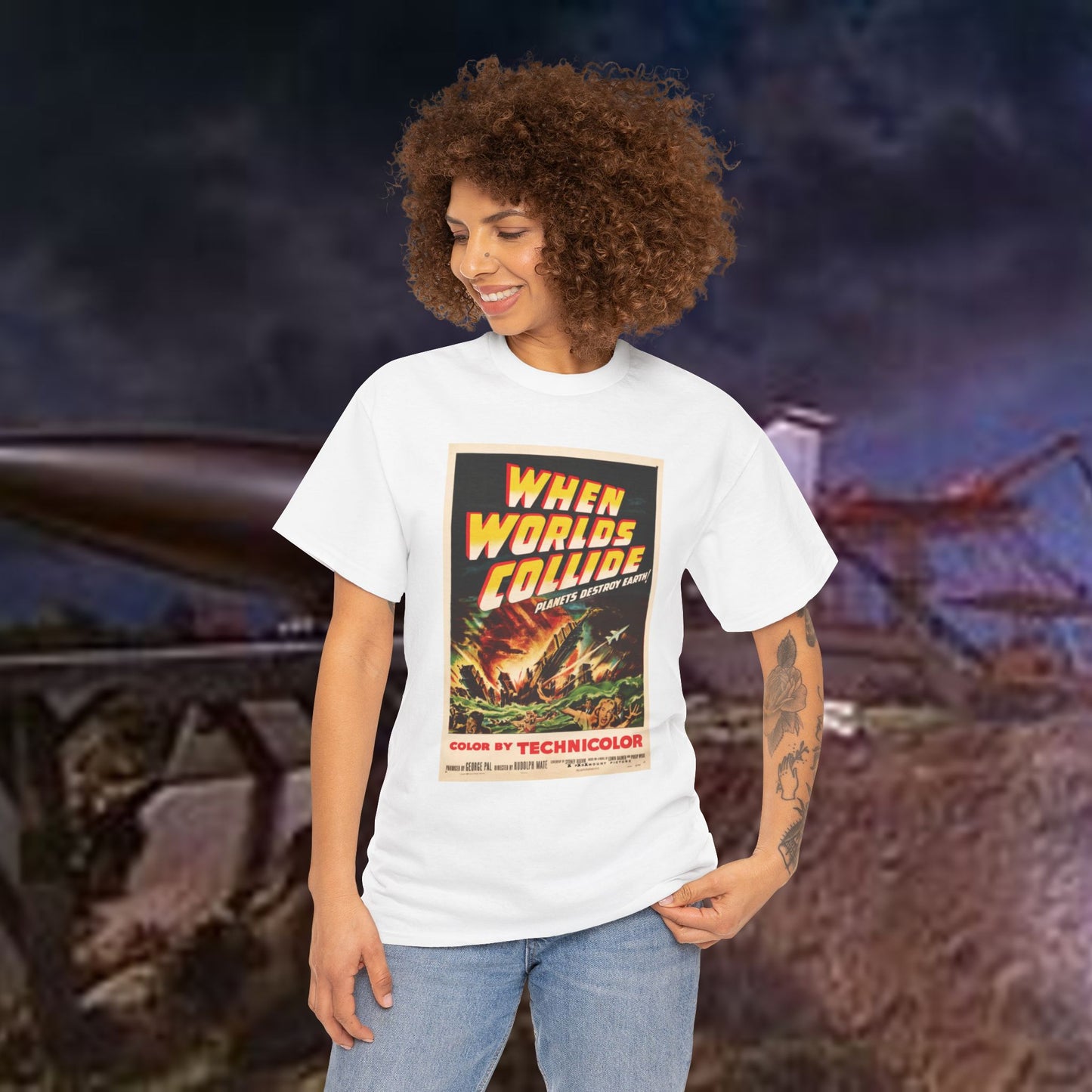 WHEN WORLDS COLLIDE T-SHIRT