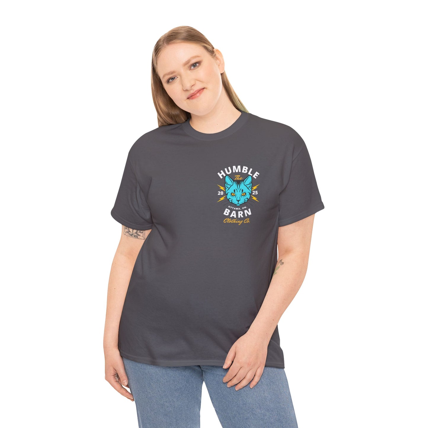 THBCC ELECTRIC BARN CAT TEE