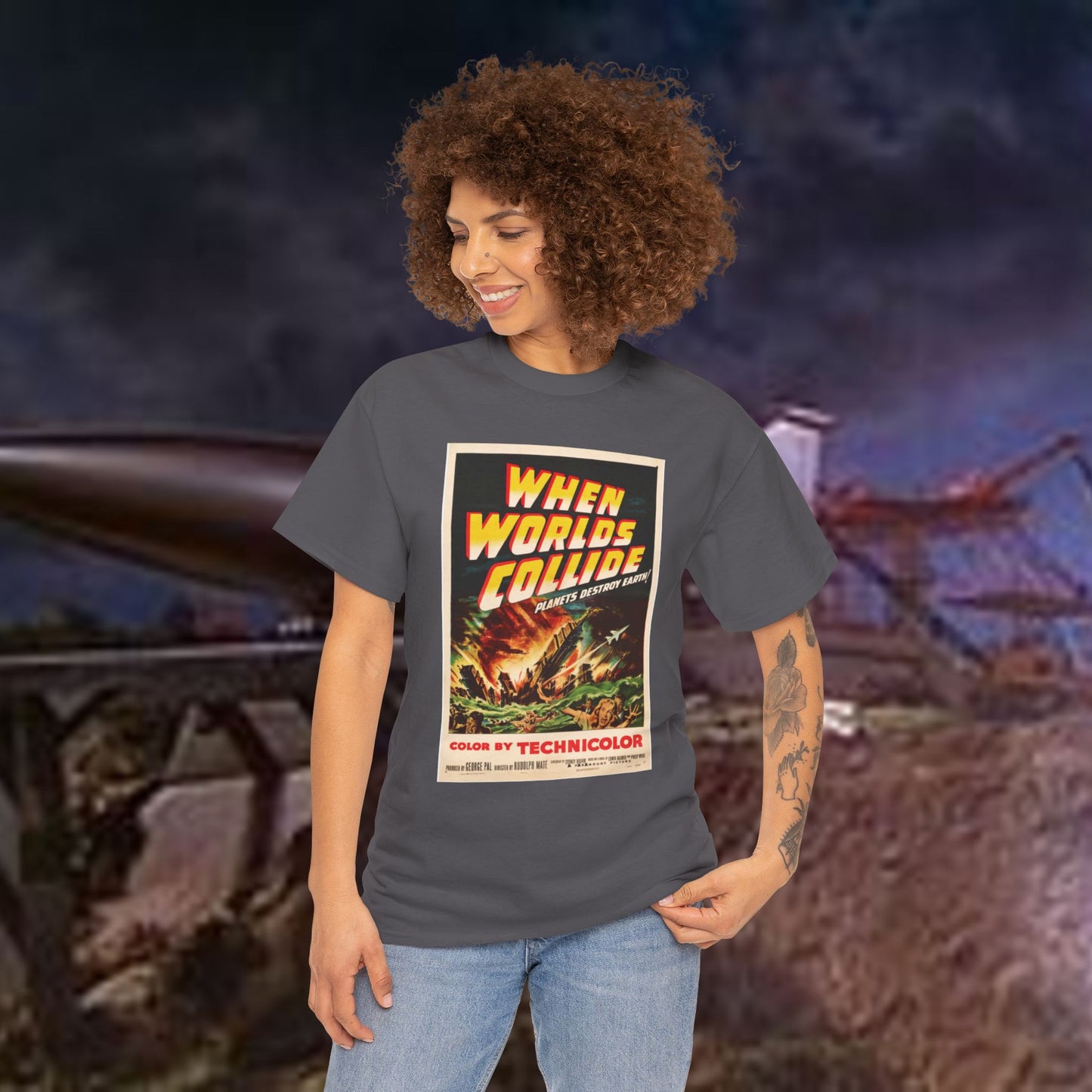 WHEN WORLDS COLLIDE T-SHIRT