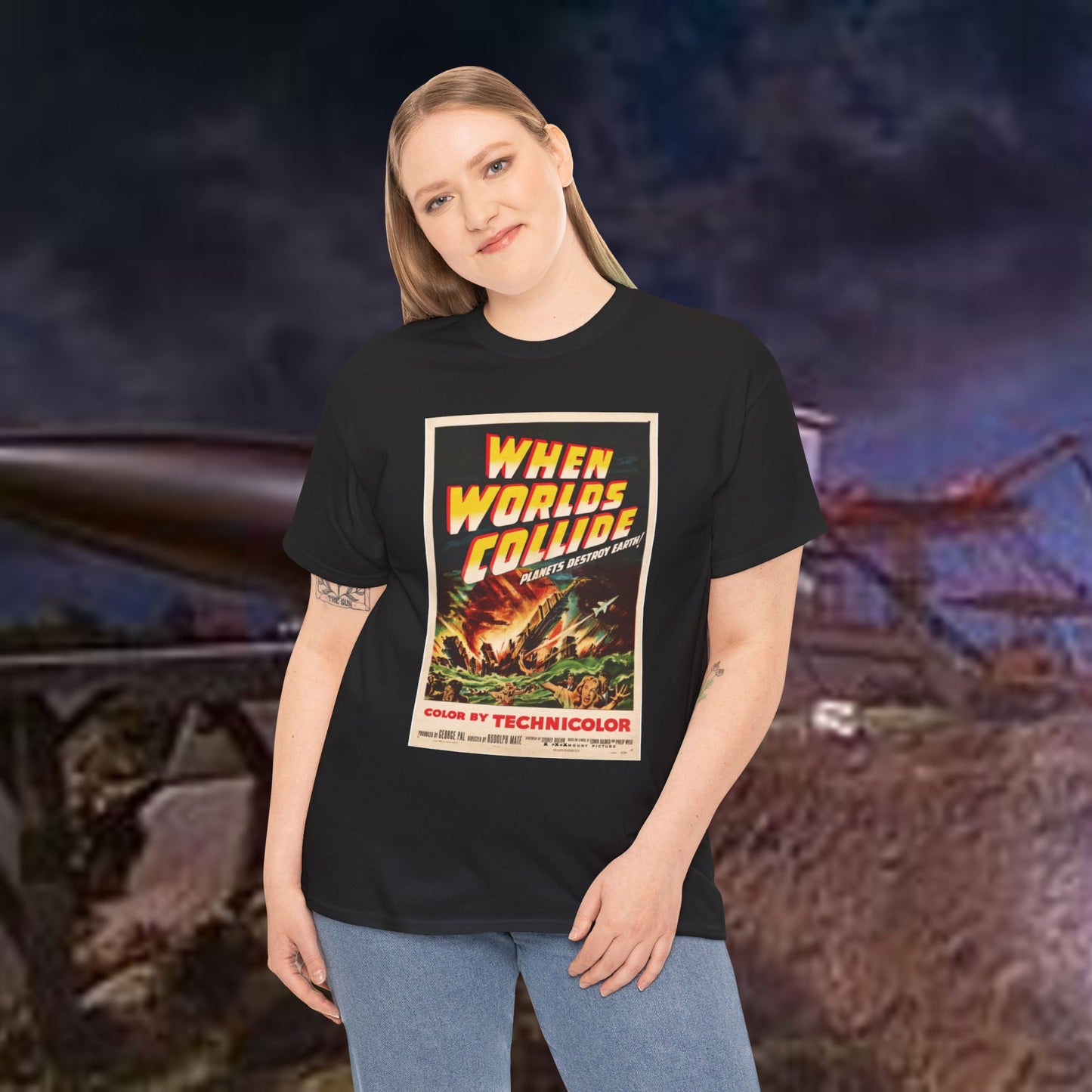 WHEN WORLDS COLLIDE T-SHIRT