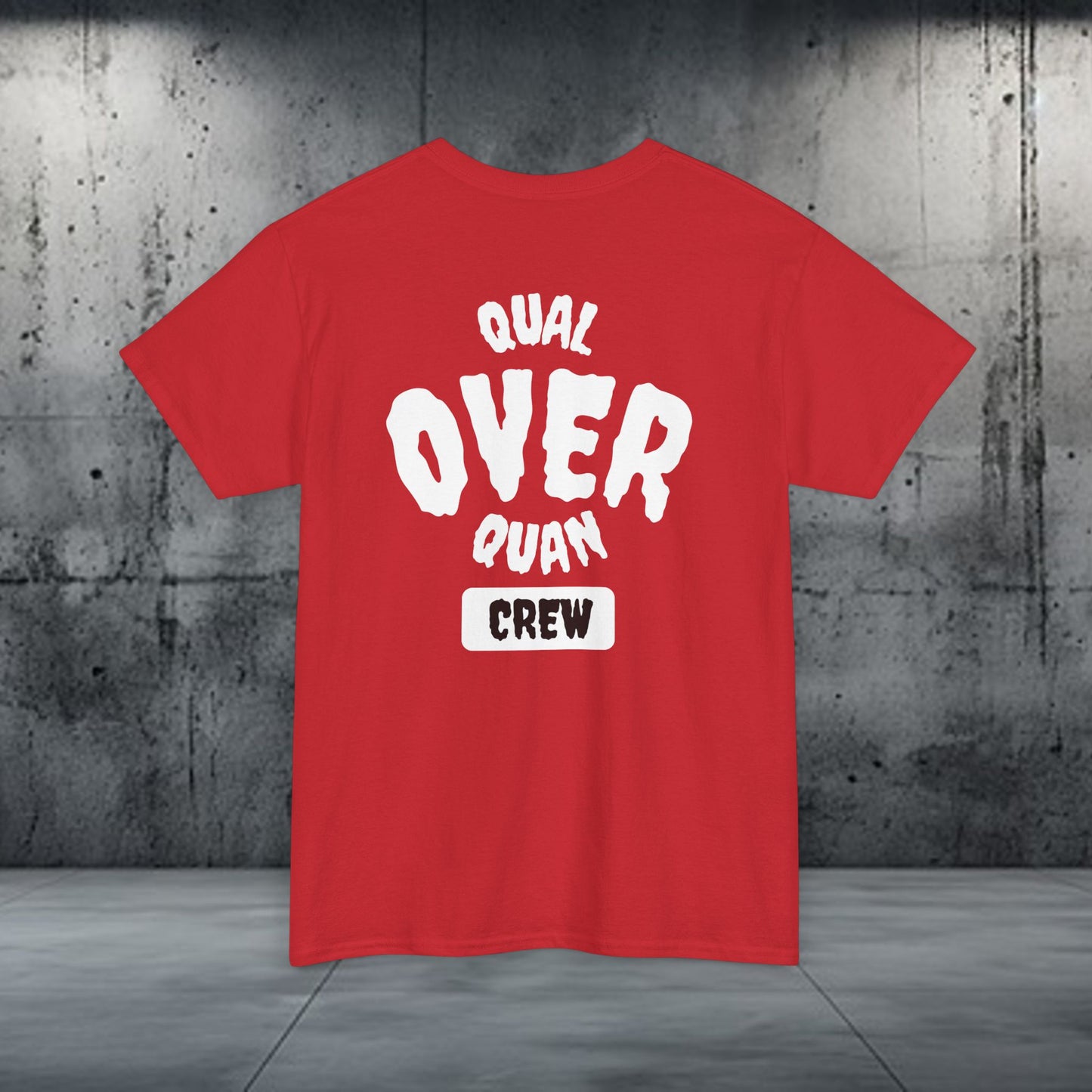 QUAL OVER QUAN CREW T-SHIRTS