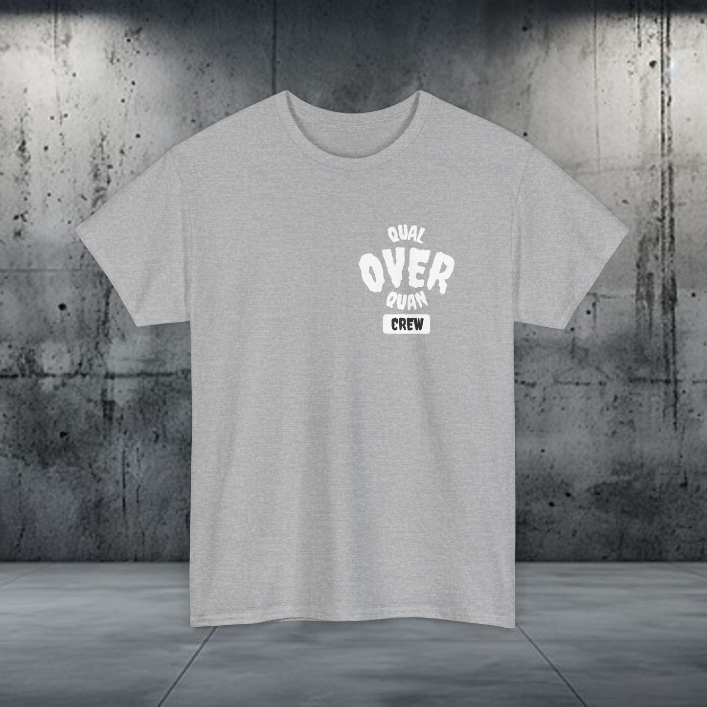 QUAL OVER QUAN CREW T-SHIRTS