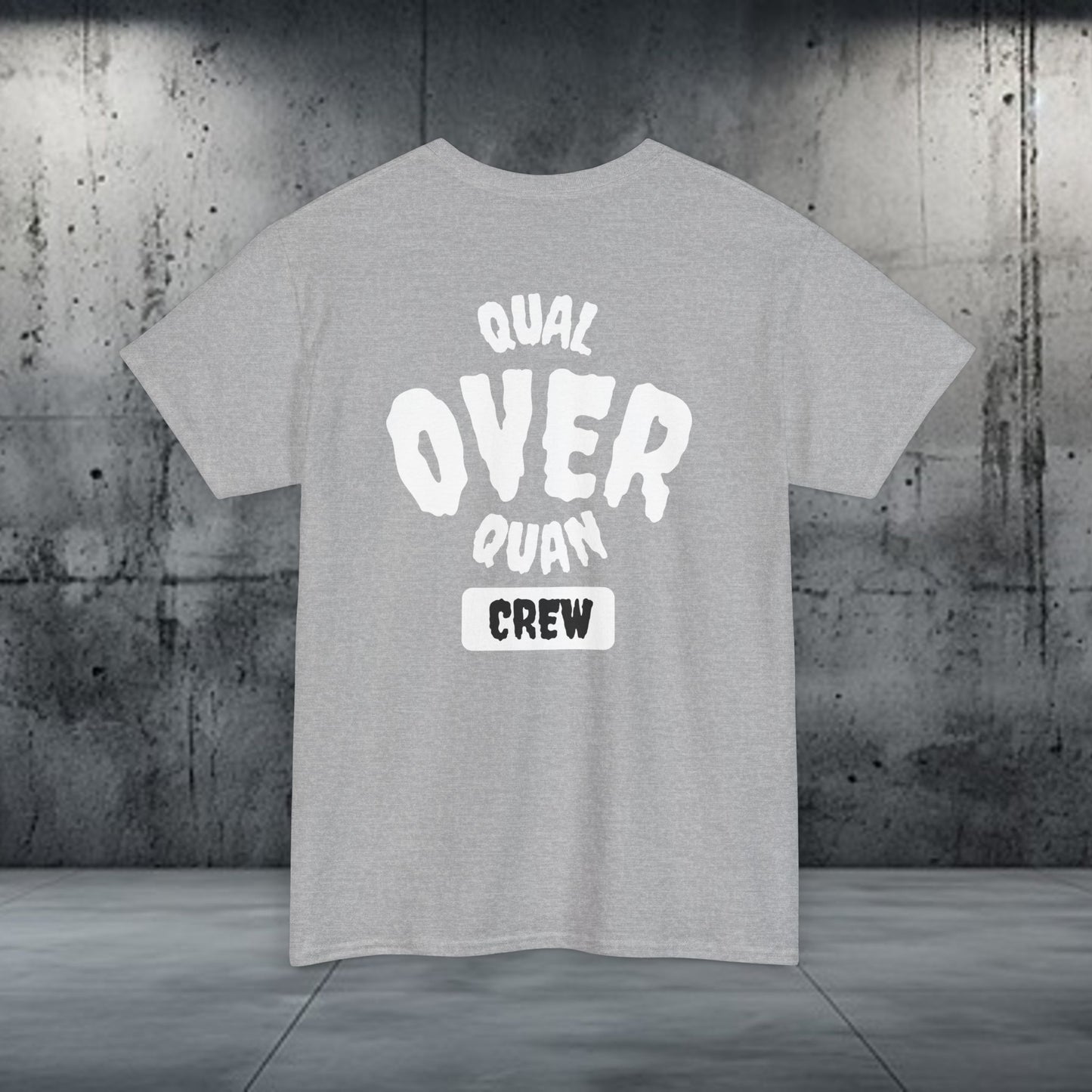 QUAL OVER QUAN CREW T-SHIRTS