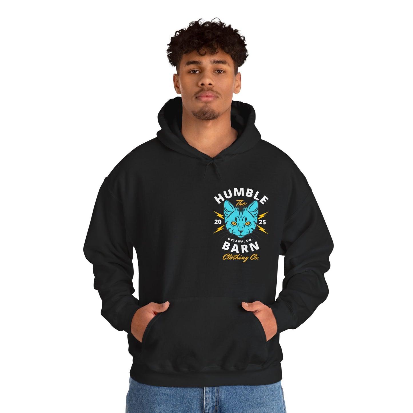 THBCC. ELECTRIC BARN CAT HOODIE