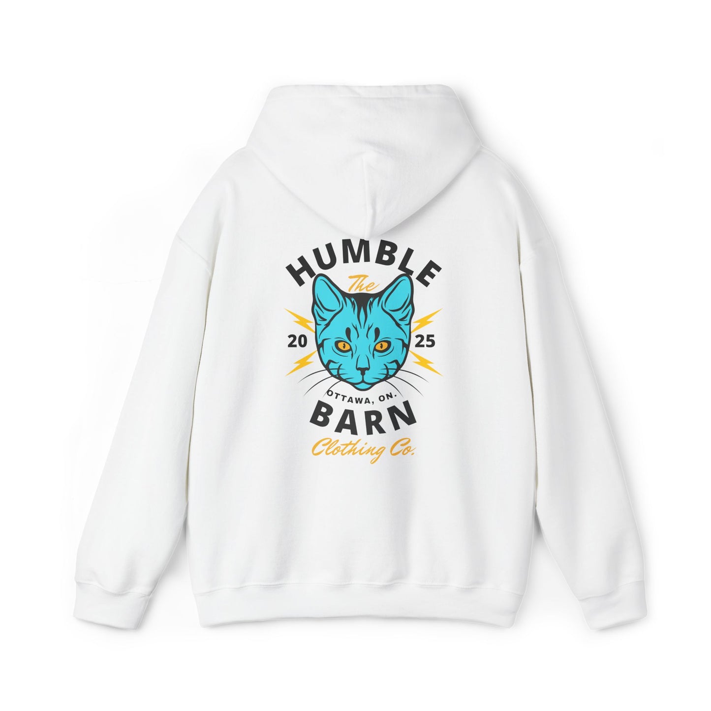 THBCC. ELECTRIC BARN CAT HOODIE